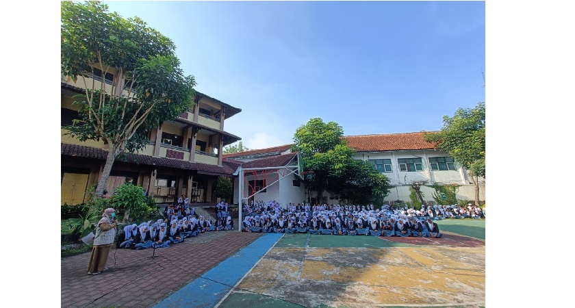 Sosialisasi Agen Genta Pala PSC 119 di SMK N 3 Magelang
