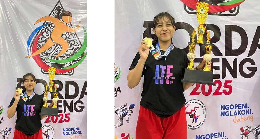 Kayla Nur Juveyna Siswi Kecantikan Atlet Taekwondo